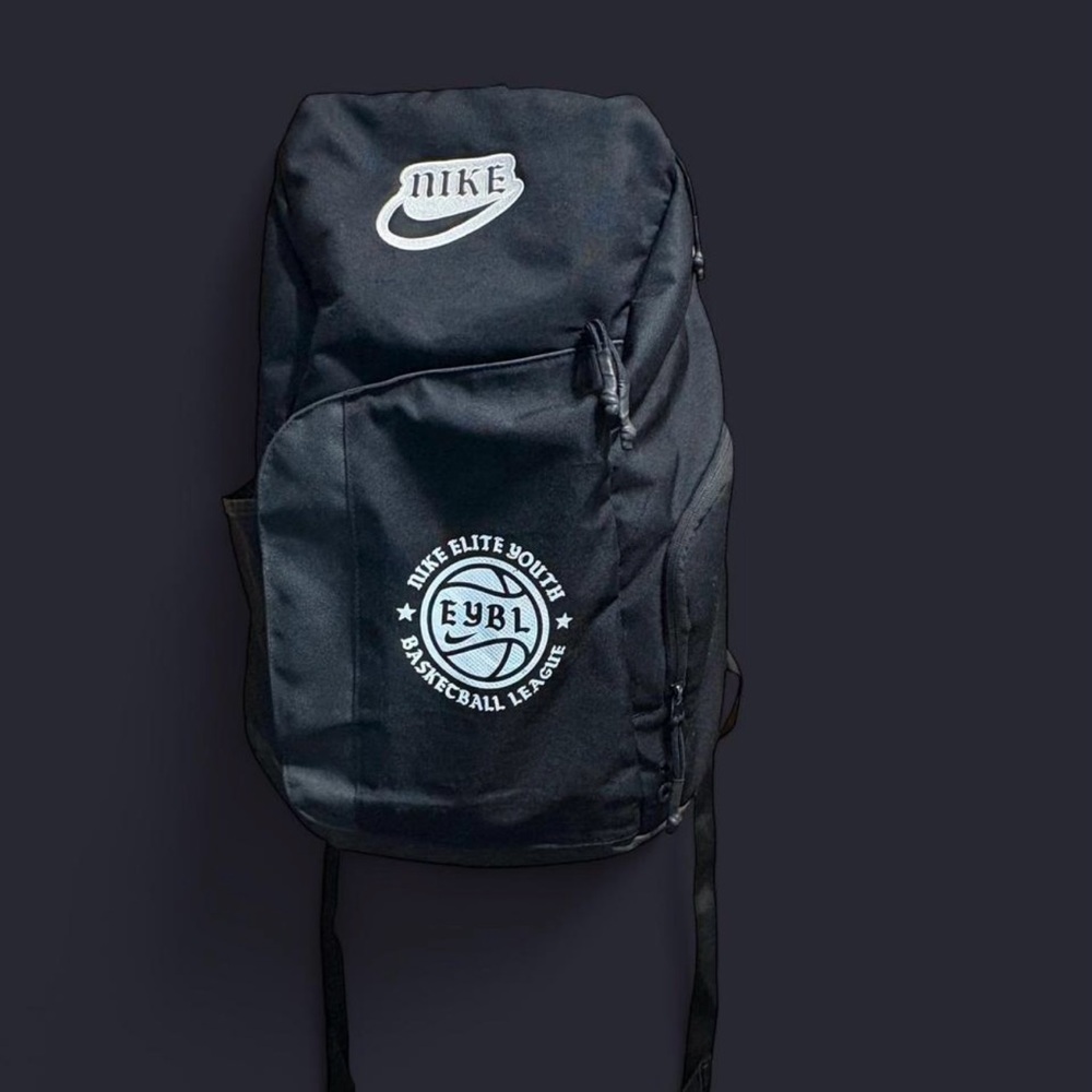 Nike Black EYBL Athletic Backpack with Modern Design